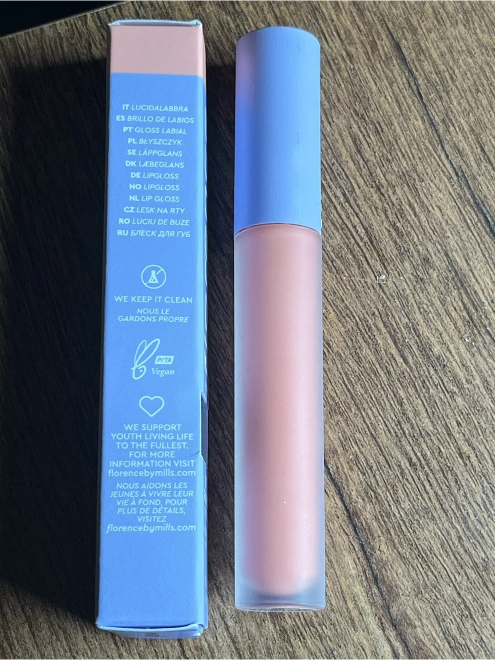 Florence by Mills Pink Nude Lip Gloss - Marvelous Mills